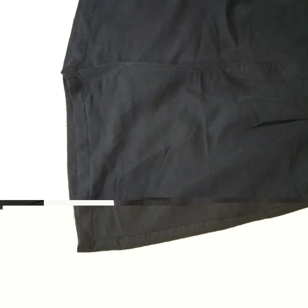 ​CHAPS GOLF MEN SHORTS SZ 36 BLACK PERFORMANCE STRETCH FLAT FRONT COMFORT WAIST